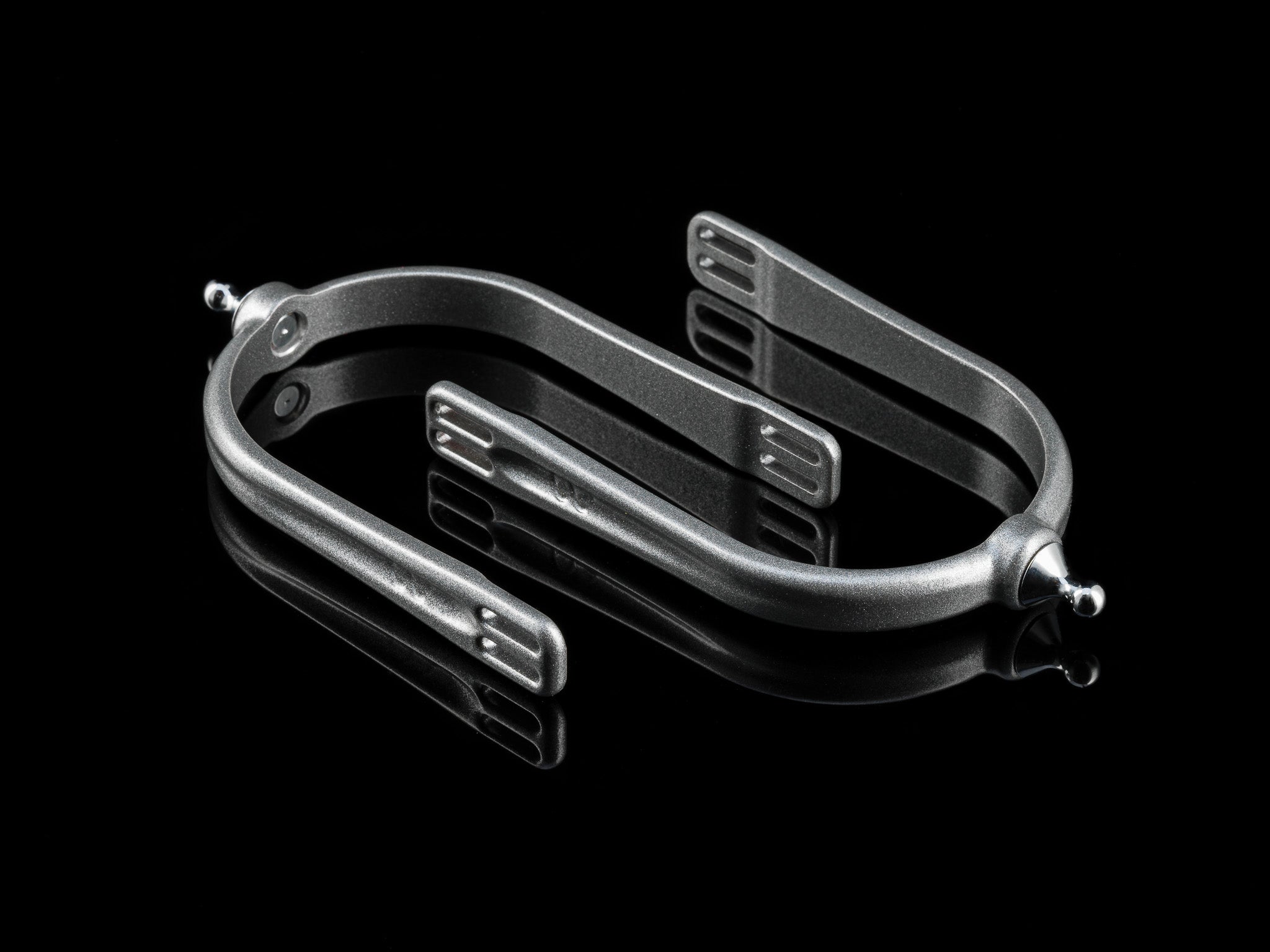 American Equus Quik-X Interchangeable English Spurs Illusion Grey