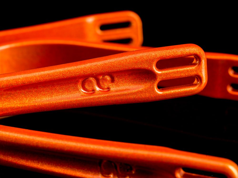 American Equus Quik-X Interchangeable English Spurs Illusion Orange