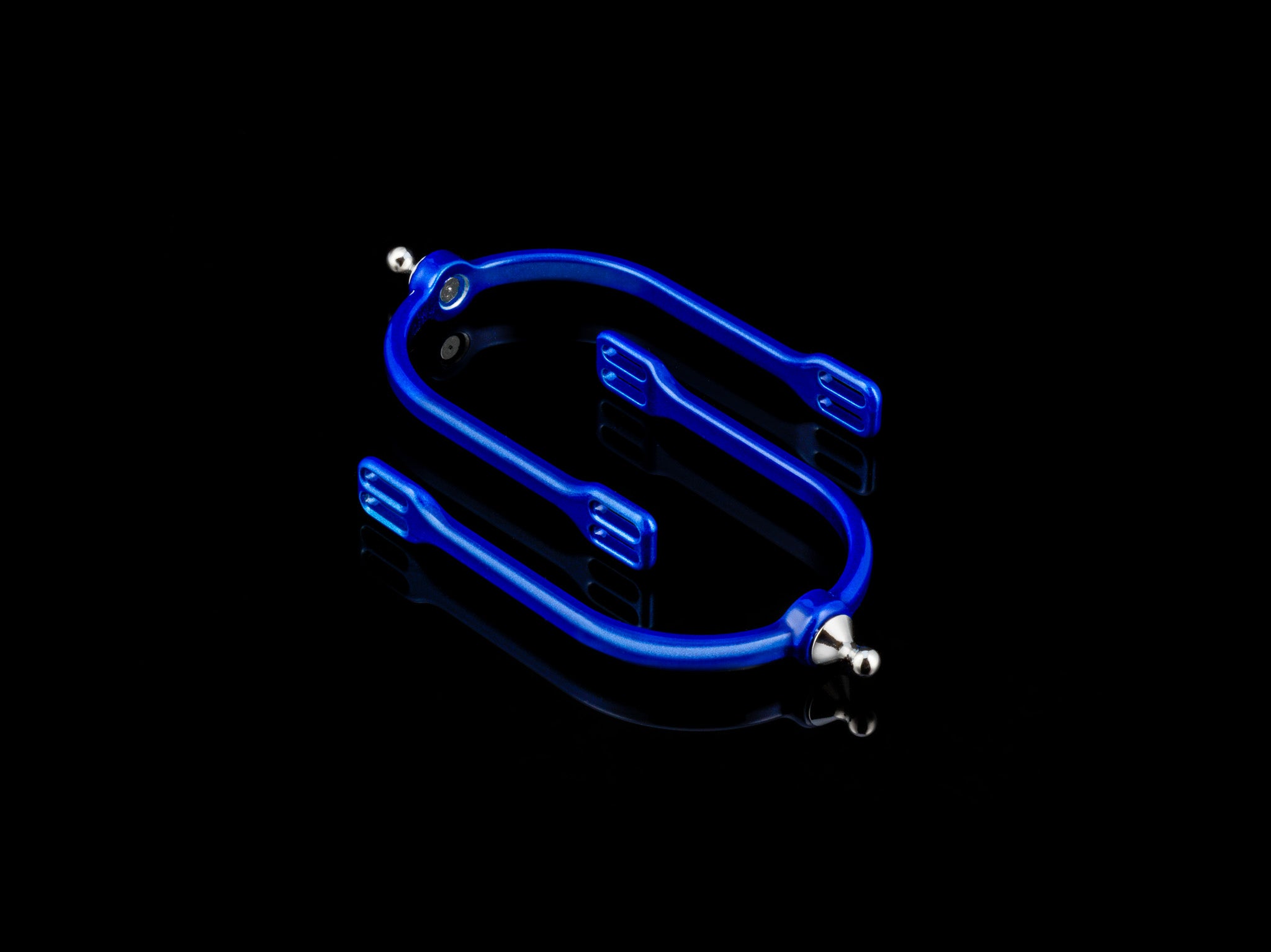 American Equus Quik-X SLIM Interchangeable English Spurs Illusion Blue