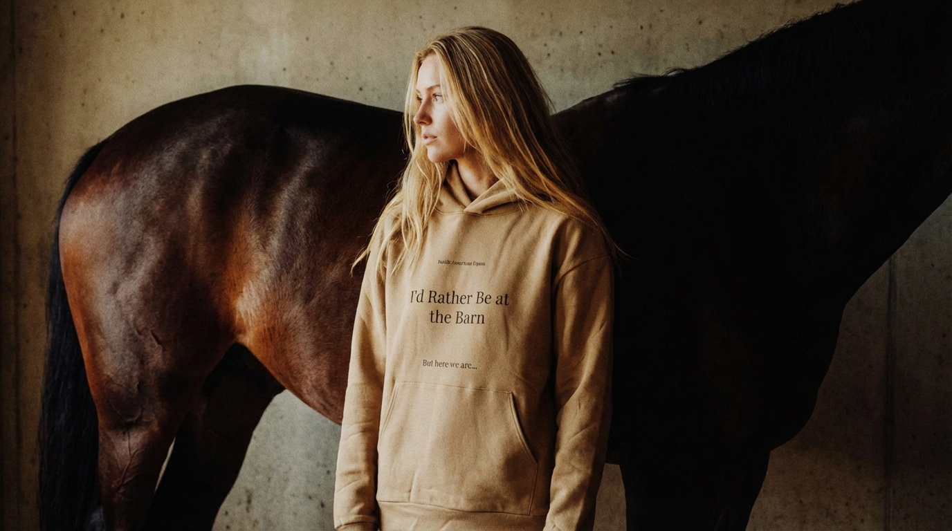 Inside American Equus Podcast Hoodie