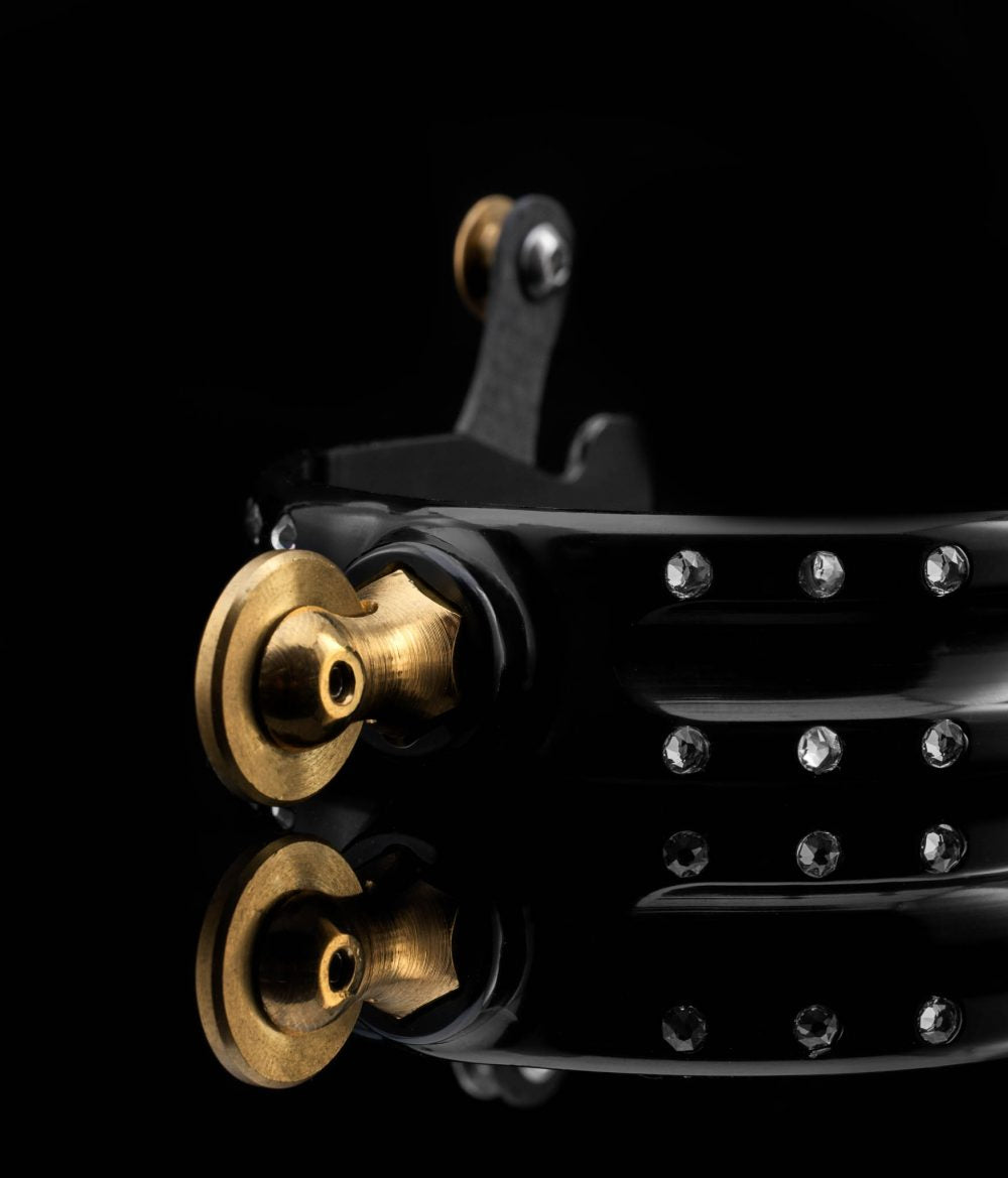 American Equus "Quik-X" Interchangeable Western Spurs - Crystal Edition