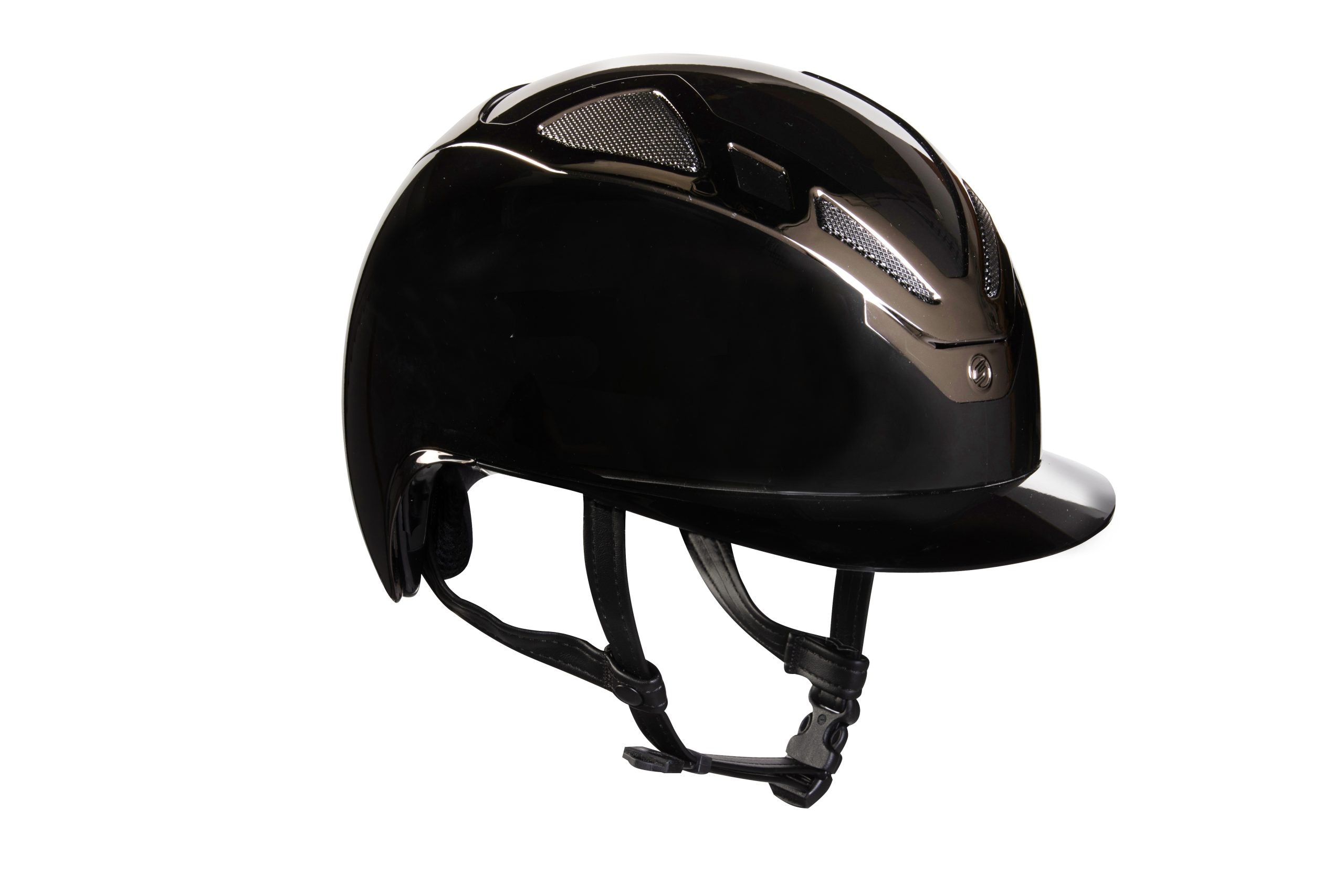 chrome gear motorcycle helmet Suomy Apex Riding Helmet – Chrome Black Glossy Small Brim / 55