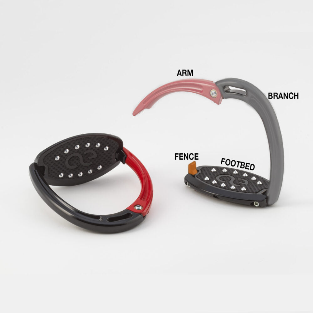 American Equus Elite "Escape" Safety Stirrups SLANT10 Edition