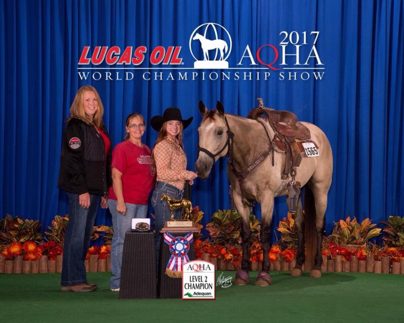 AMERICAN EQUUS CONGRATULATES TAYLOR ZBYTEK ON AQHA WORLD CHAMPIONSHIP VICTORY