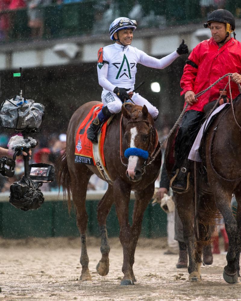 AMERICAN EQUUS SWEEPS KENTUCKY DERBY WITH MIKE SMITH AND JUSTIFY