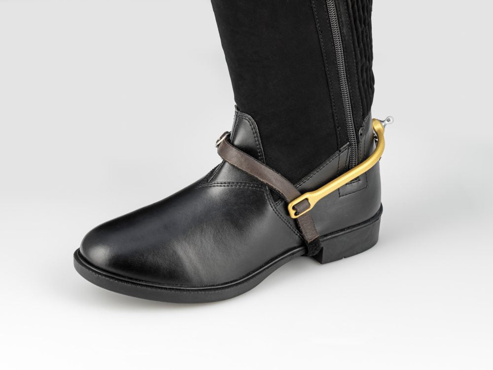 American Equus Spur-Tech Performance Spur Straps -Brown Leather