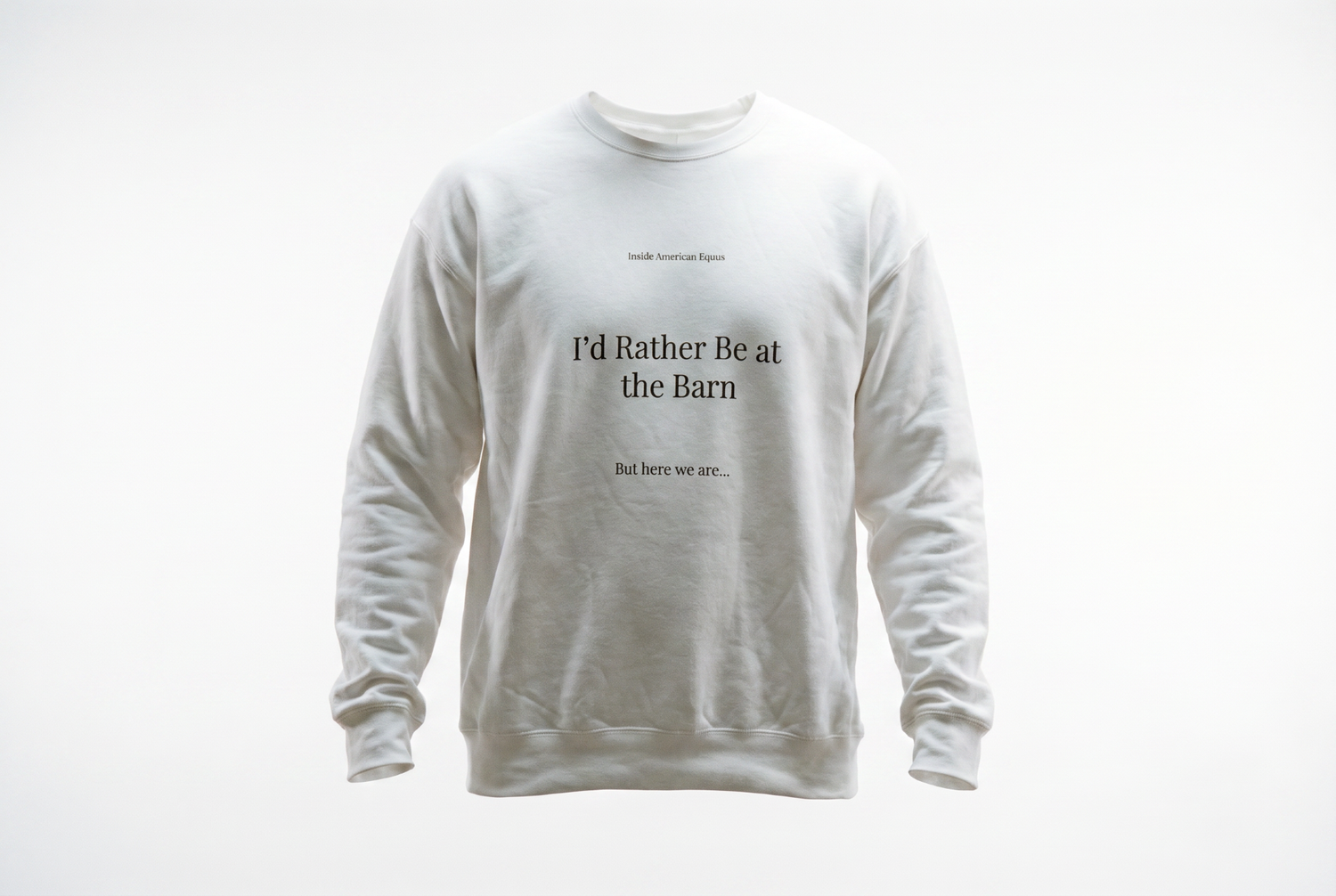 Inside American Equus Crewneck