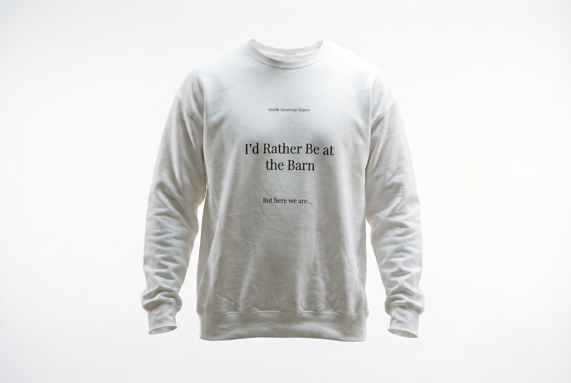 Inside American Equus Crewneck