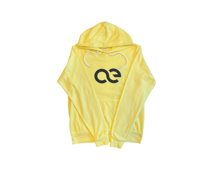 American Equus Puffy Signature Fleece Hoodie Yellow