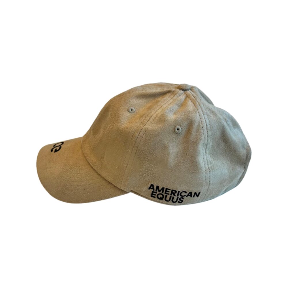 American Equus Signature Suede Hat Tan