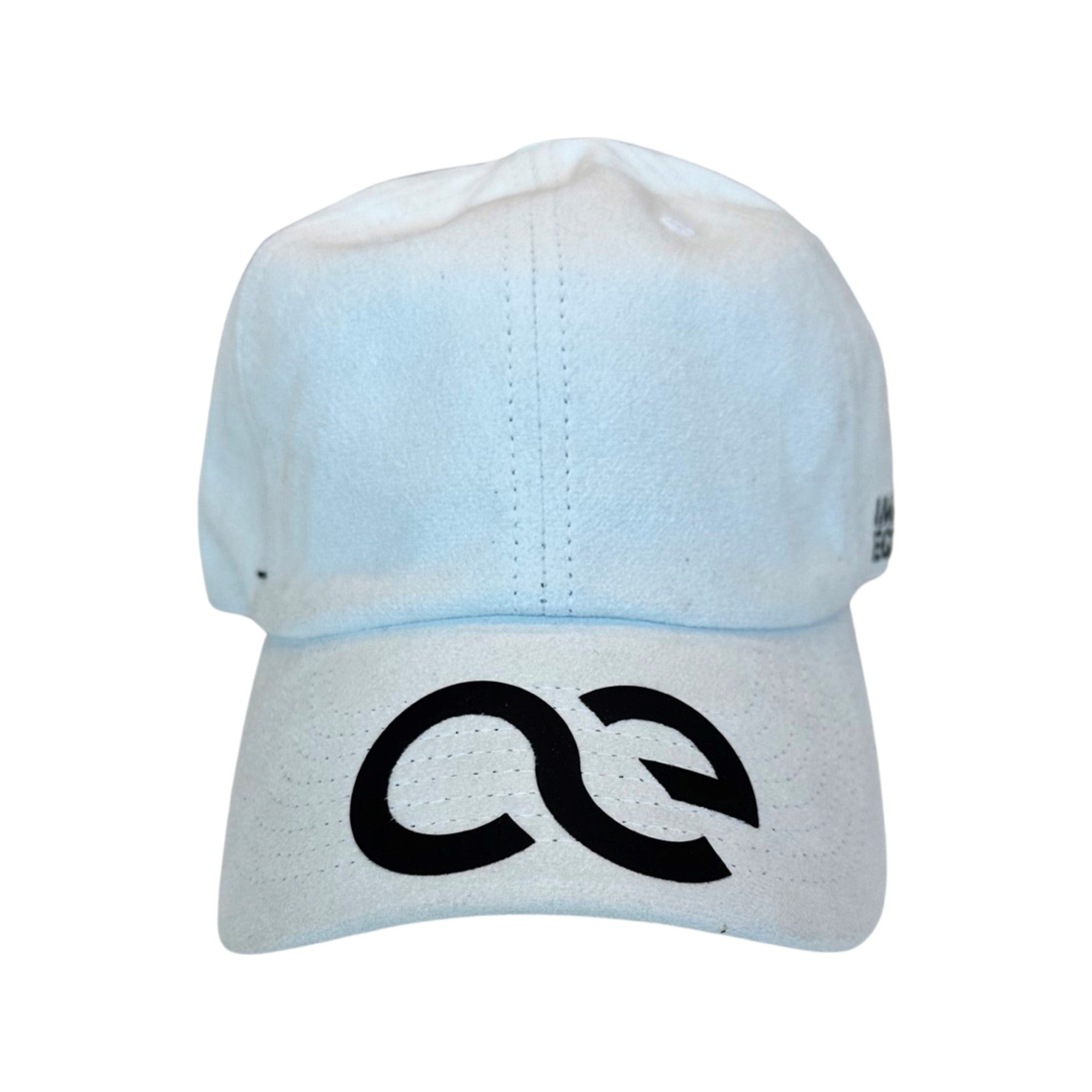 American Equus Signature Suede Hat -White