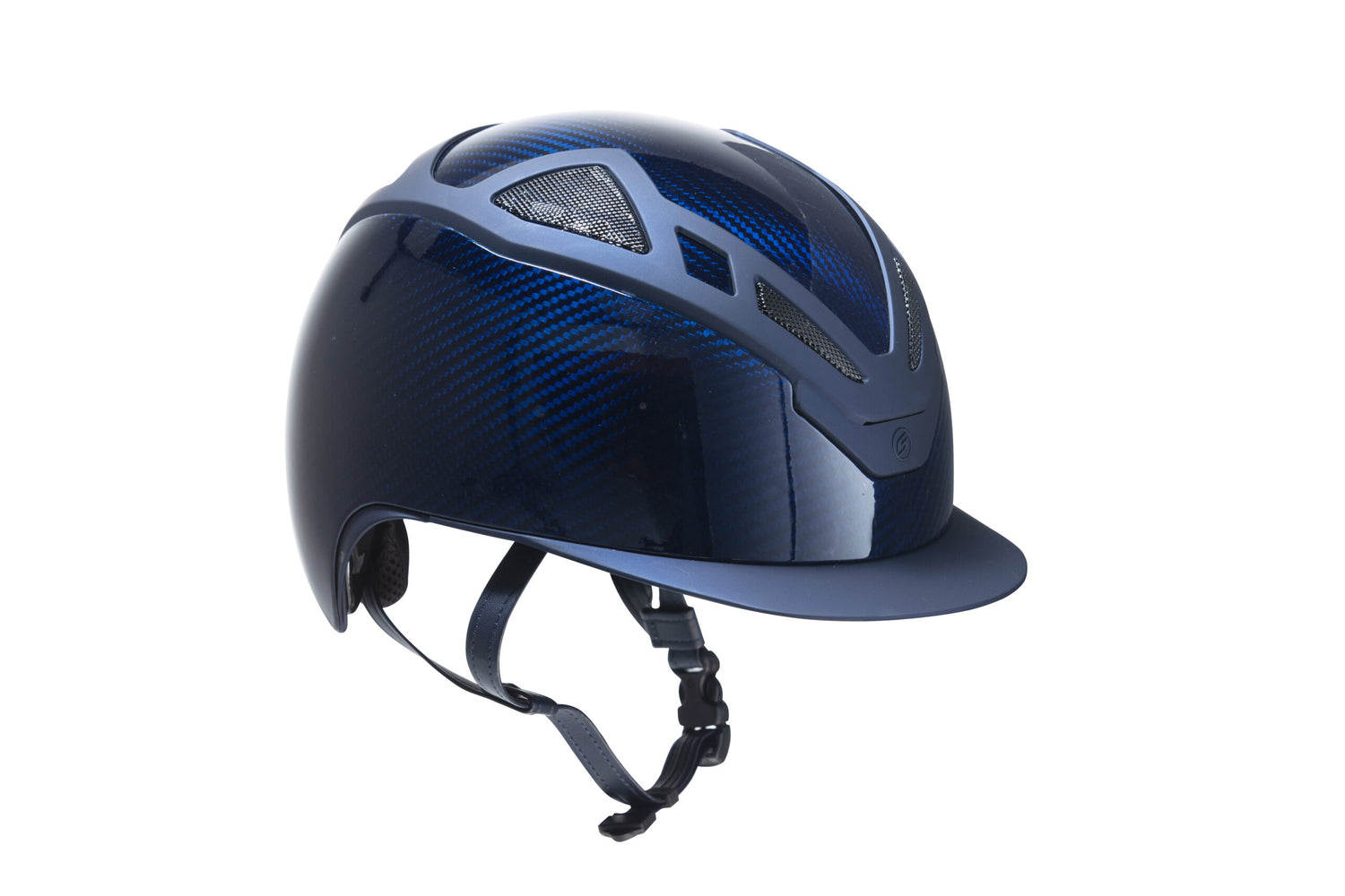 bike helmet for riding horses Suomy Apex Riding Helmet – Full Carbon Blue Glossy – American Equus