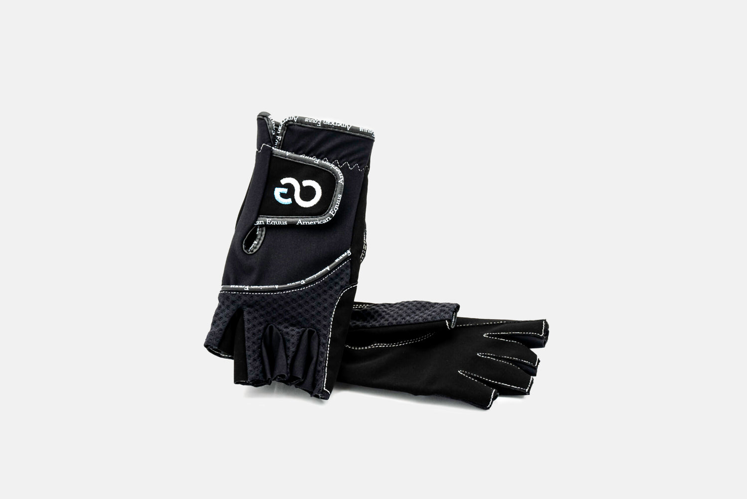 American Equus Cool-flow Fingerless Equestrian Riding Gloves