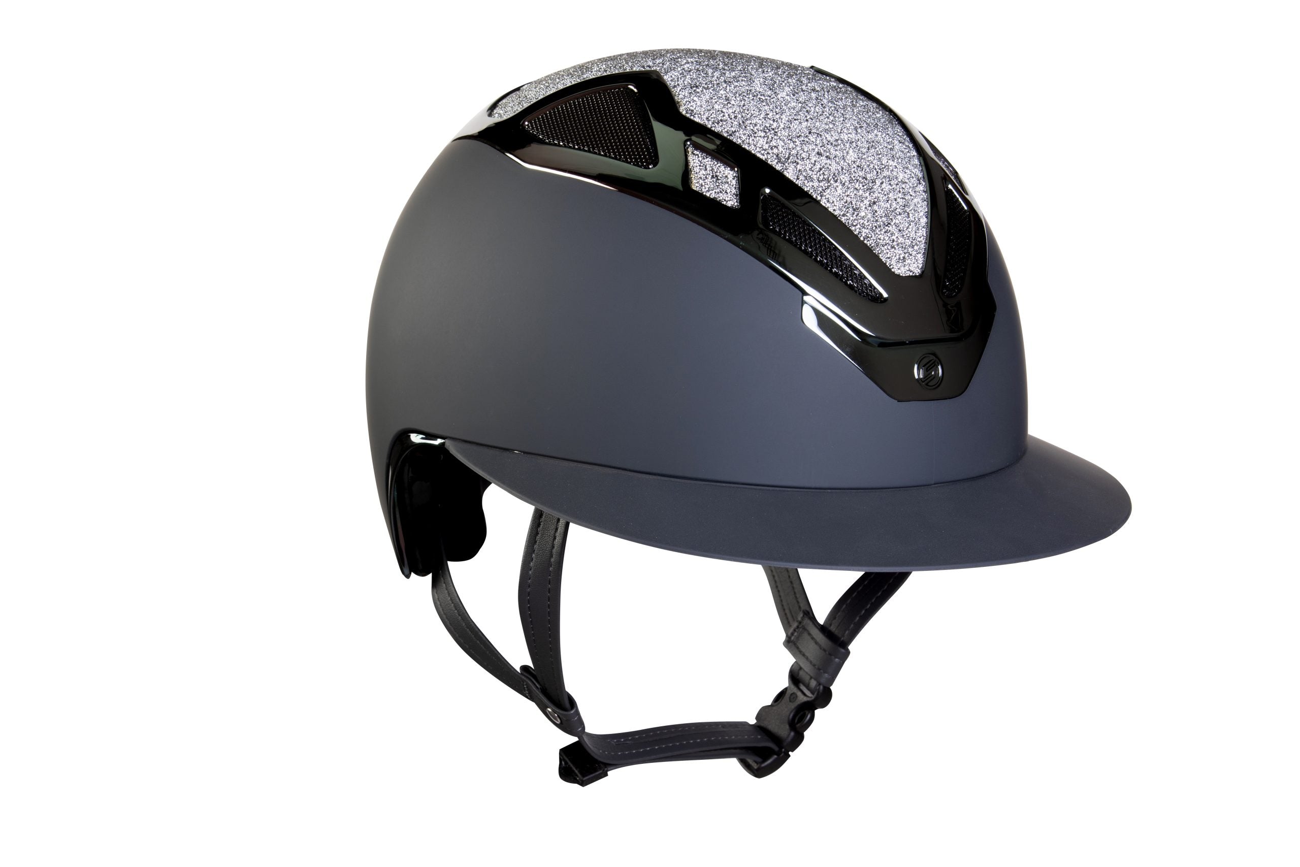 Suomy Apex Riding Helmet – Bling Bling Anthracite – American Equus