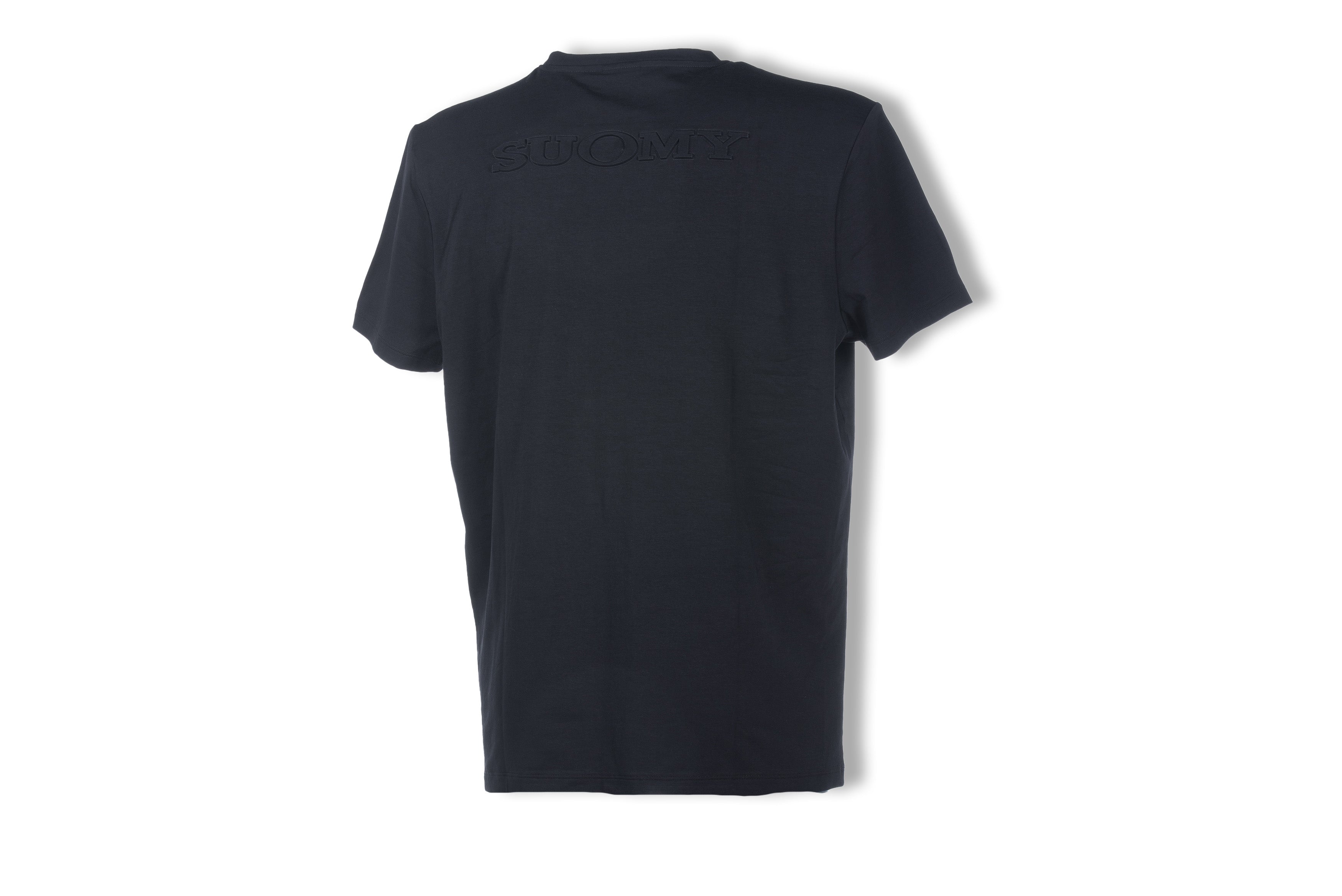 Suomy Mens T-Shirt Short Sleeve - Black