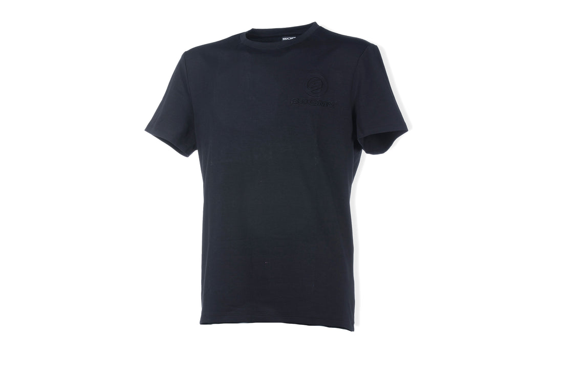 Suomy Mens T-Shirt Short Sleeve - Black