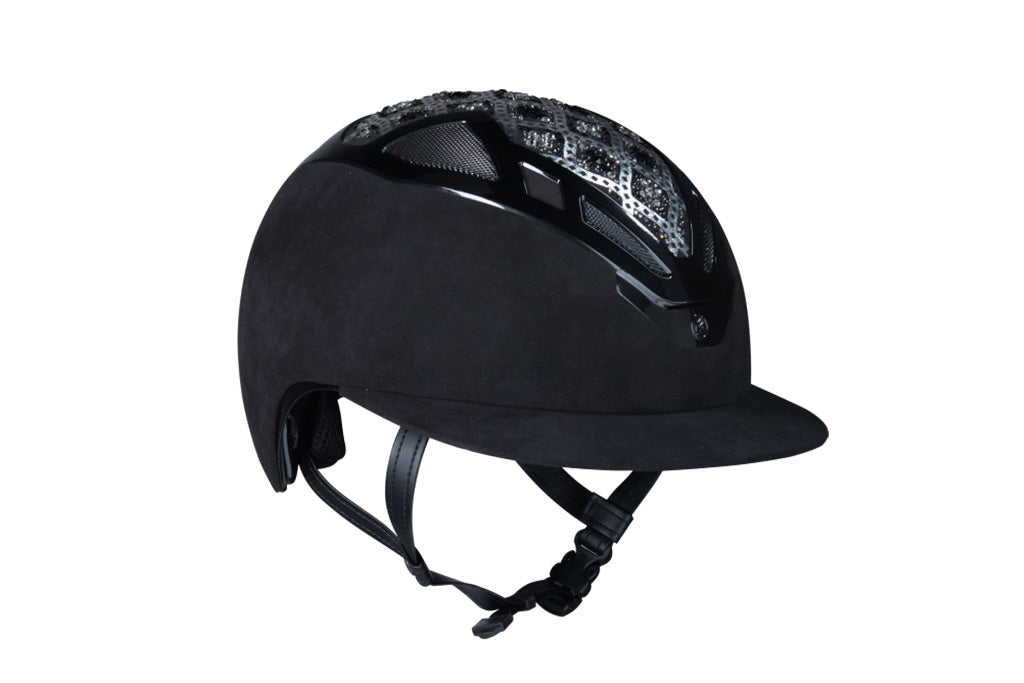 Suomy Apex Riding Helmet – Damask Black (Lady)