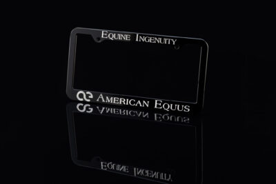 American Equus Signature License Plate Frame