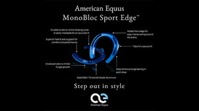 MonoBloc Velocity Racing Horseshoes - Velocity Racing - American Equus