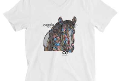 American Equus Eagala Unisex V-Neck T-Shirt