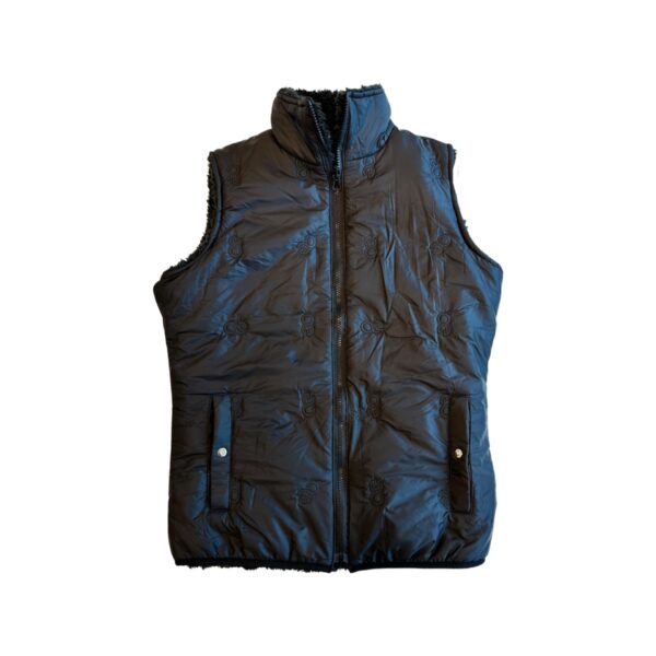 American Equus Signature Fur Lined Puffy Vest - Front