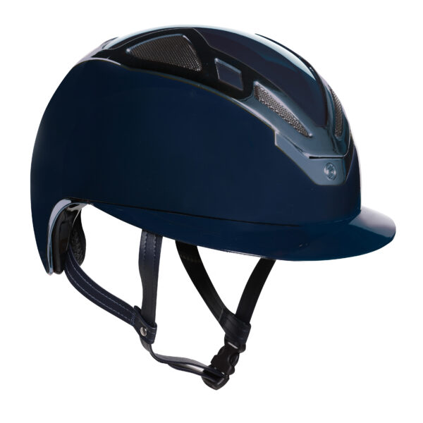 Suomy Apex Riding Helmet Chrome Blue Matte